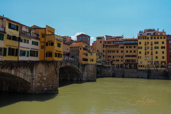 Arno River Florence Photography Art | Sam Gilliss | Visual Arts