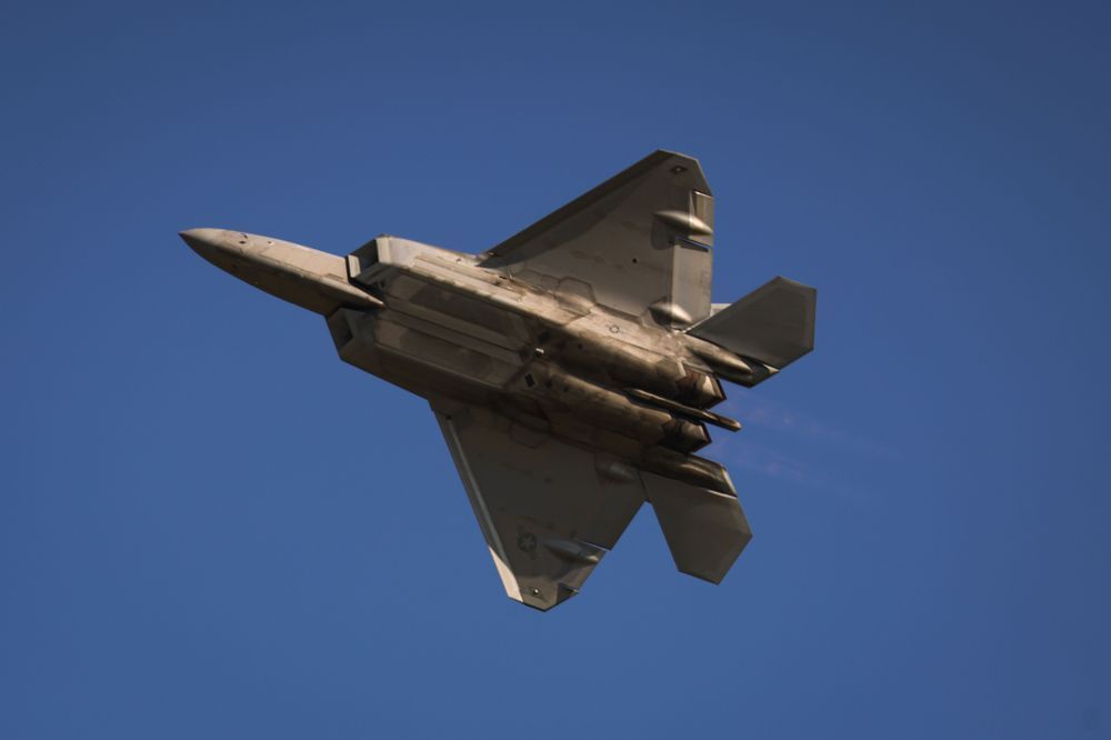 F22 Raptor Eaa Photography Art | Sam Gilliss | Visual Arts