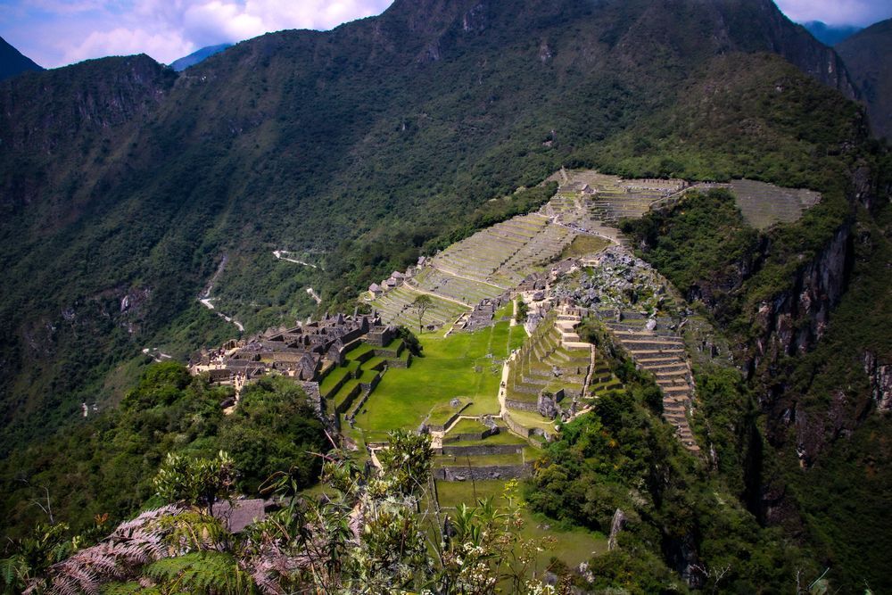 Machu Picchu As Seen From Huchu'y Picchu Photography Art | Sam Gilliss | Visual Arts