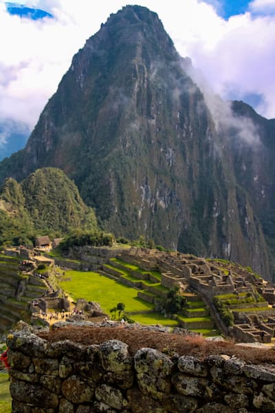Machu Picchu  With Distant Huayna Picchu Photography Art | Sam Gilliss | Visual Arts