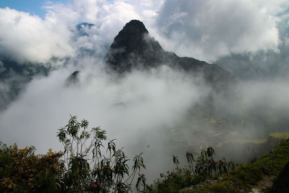 A Veil Of Fog ~ Machu Picchu Photography Art | Sam Gilliss | Visual Arts