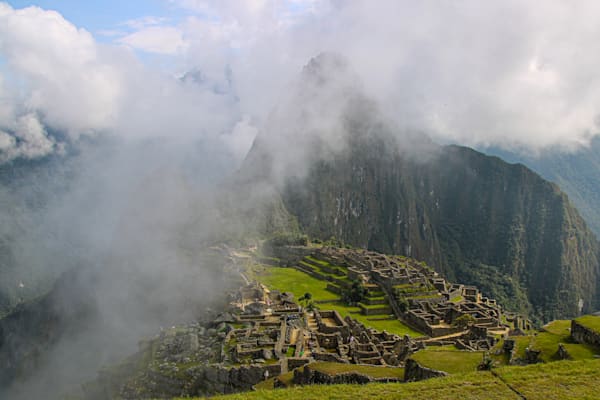 Machu Picchu Emerges Through The Fog Photography Art | Sam Gilliss | Visual Arts