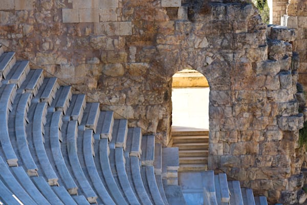 Odeon of Herodes Atticus Interior | Ancient Greek Theater Photography by Sam Gilliss