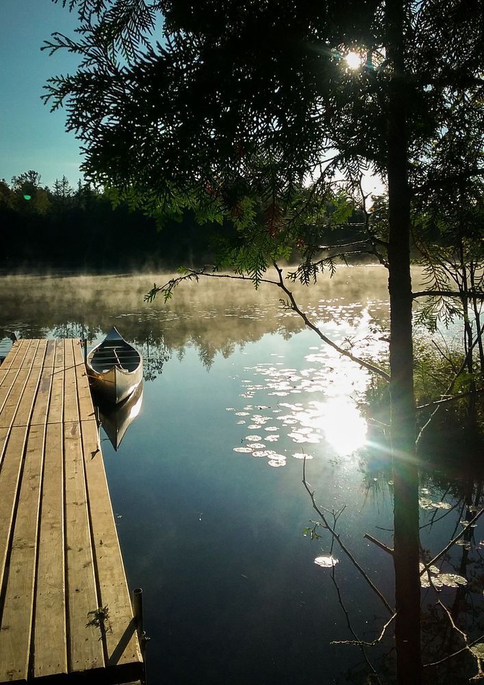 Sunrise At Chain Lake Photography Art | Sam Gilliss | Visual Arts