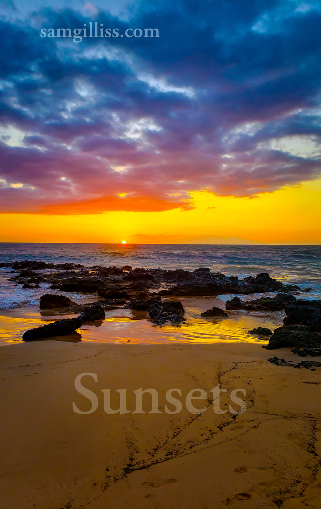 Sunsets Calendar (9.75x17.25 Inch) Photography Art | Sam Gilliss | Visual Arts