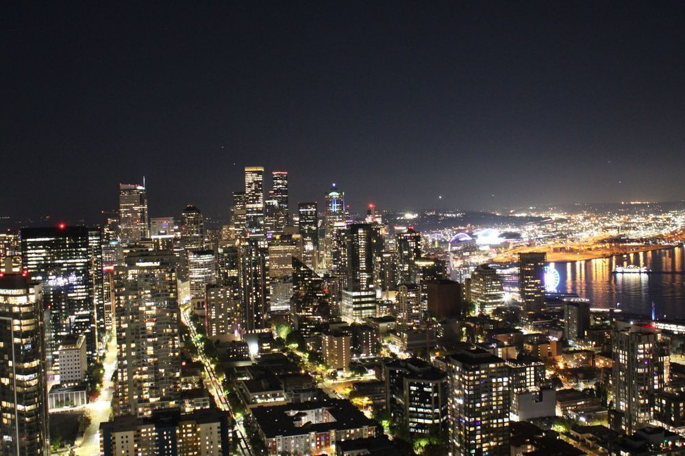 Seattle Nights Photography Art | Sam Gilliss | Visual Arts