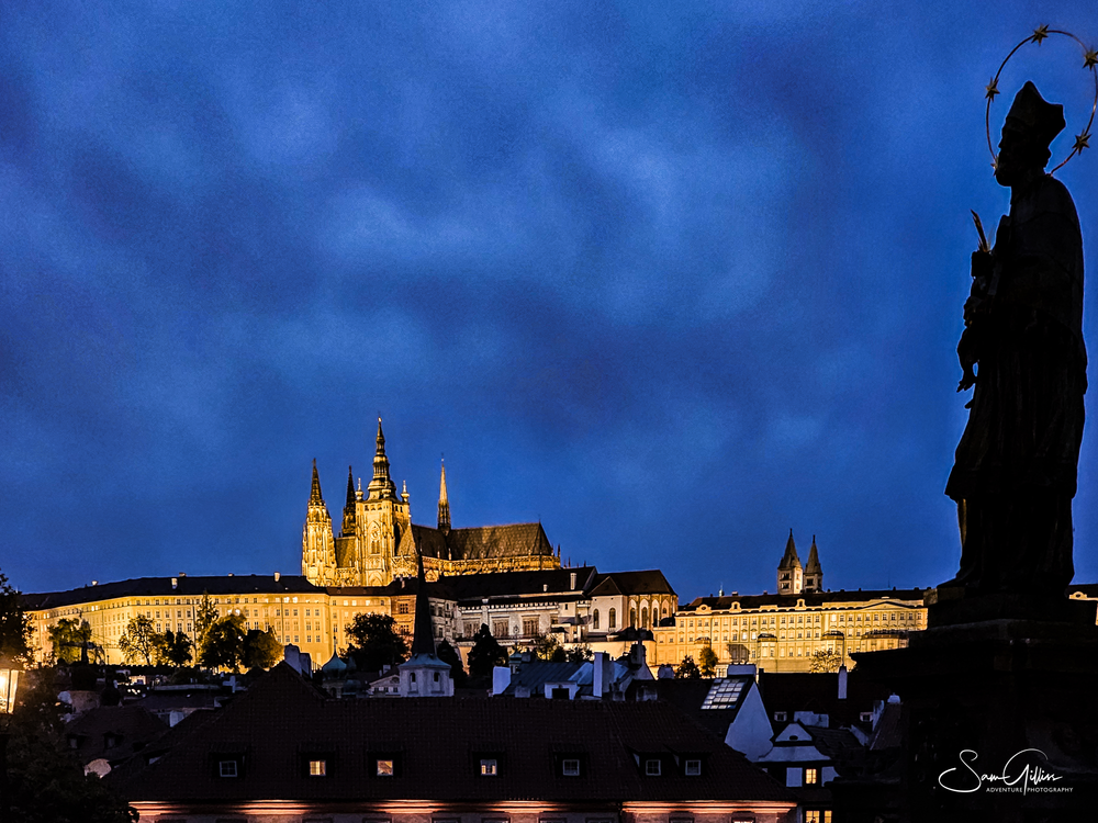 Prague As Van Gogh's Starry Night Photography Art | Sam Gilliss | Visual Arts