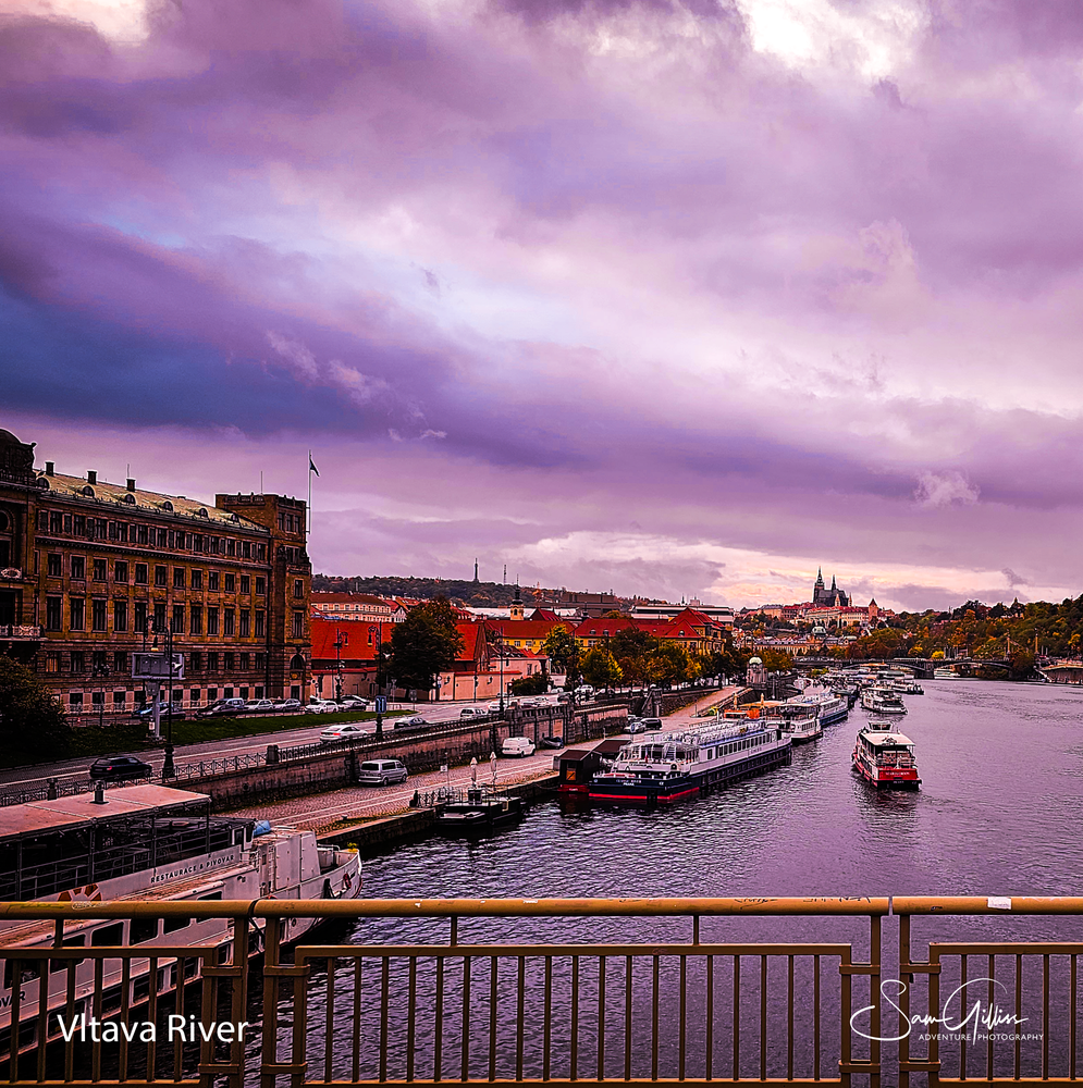 Prague Vltava River 20231027 164811 Photography Art | Sam Gilliss | Visual Arts