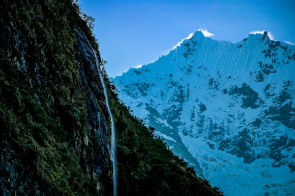 Waterfall At Soraypampa Photography Art | Sam Gilliss | Visual Arts