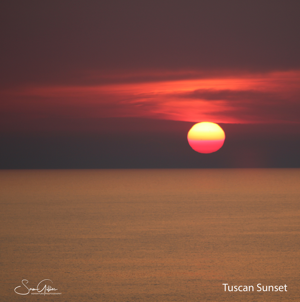 Tuscan Sunset Photography Art | Sam Gilliss | Visual Arts