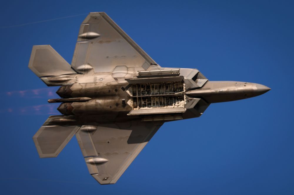 Unload   F22 Raptor Photography Art | Sam Gilliss | Visual Arts