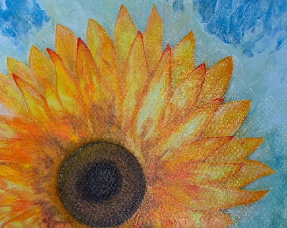 Turning Toward Light Art | Marina Pearson Art
