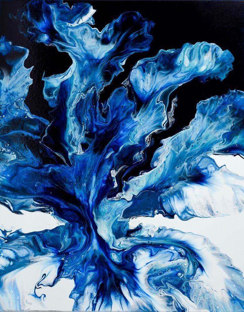 Blue Whispers Art | Marina Pearson Art