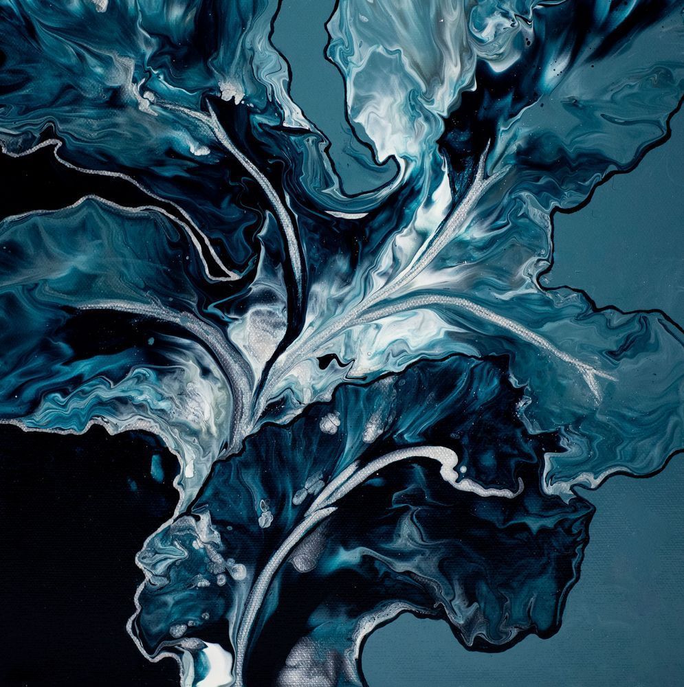 Blue Drama Art | Marina Pearson Art