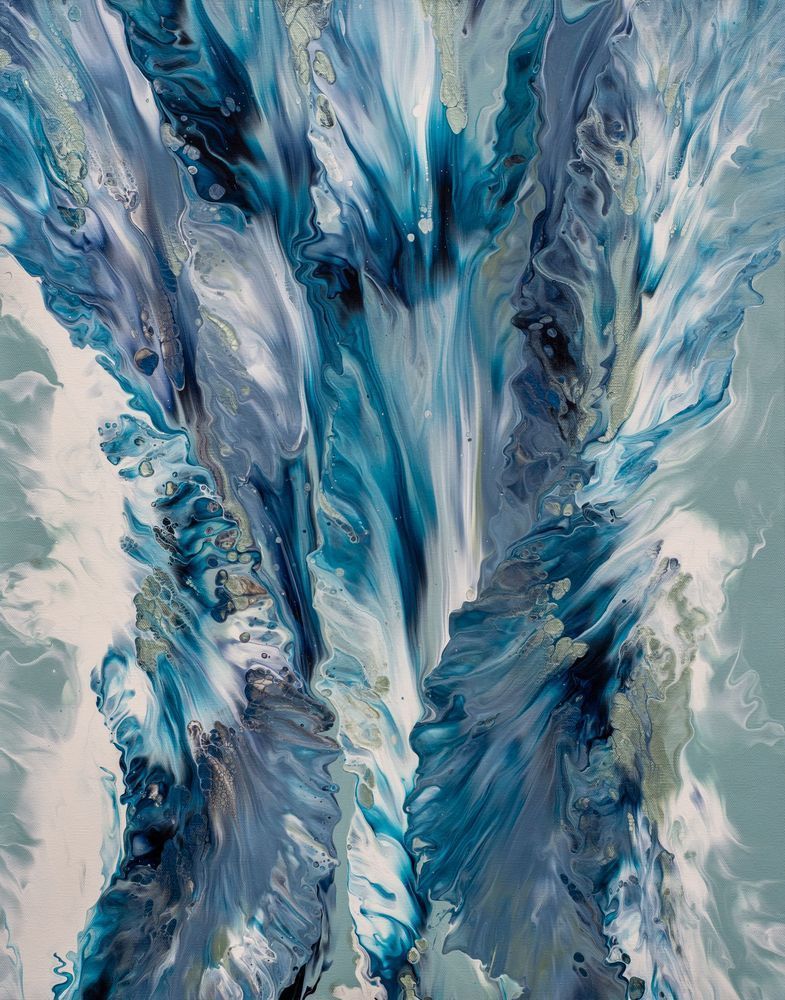 Cascade Of Renewal Art | Marina Pearson Art