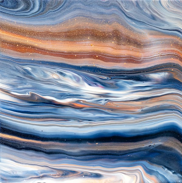 Original   Copper Currents Art | Marina Pearson Art