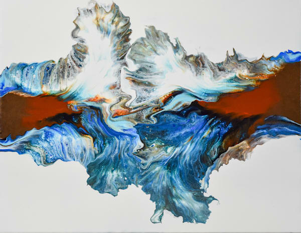 Wave Of Earth And Sky Art | Marina Pearson Art