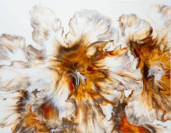 Fire Flower Art | Marina Pearson Art