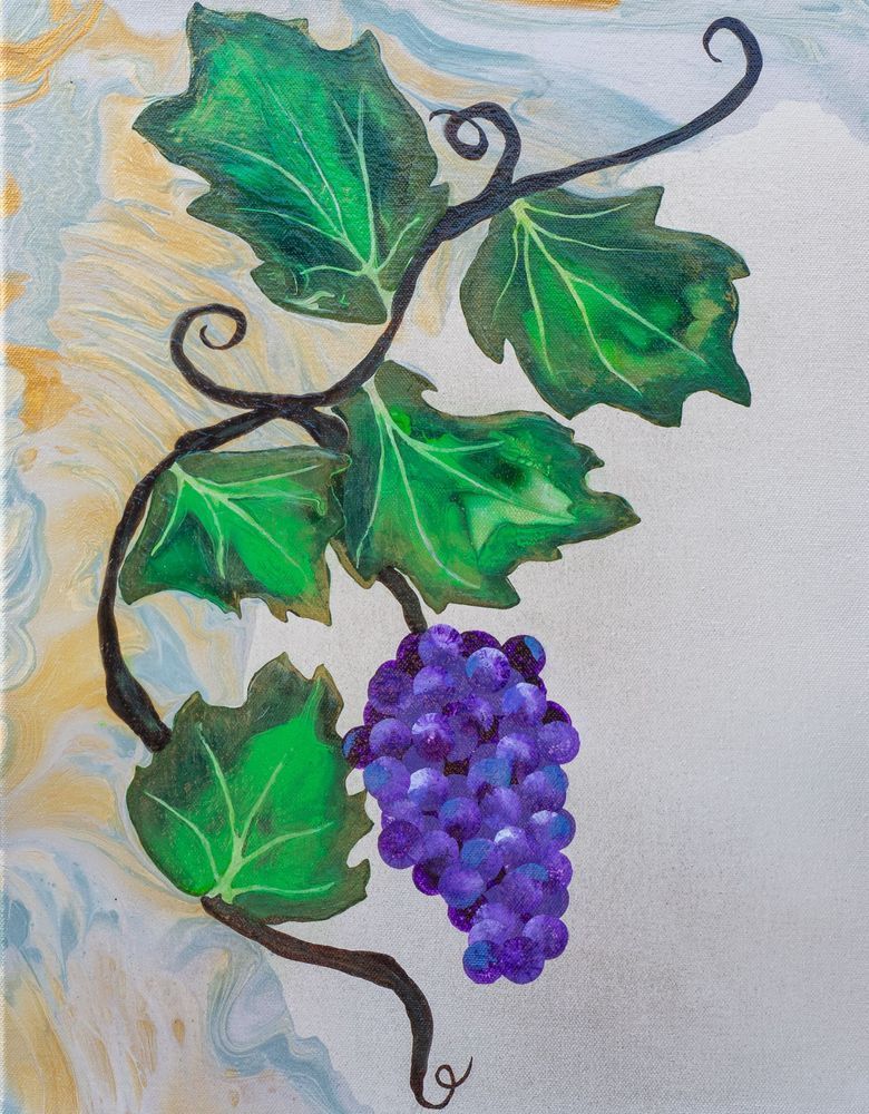 Grape Vine Art | Marina Pearson Art