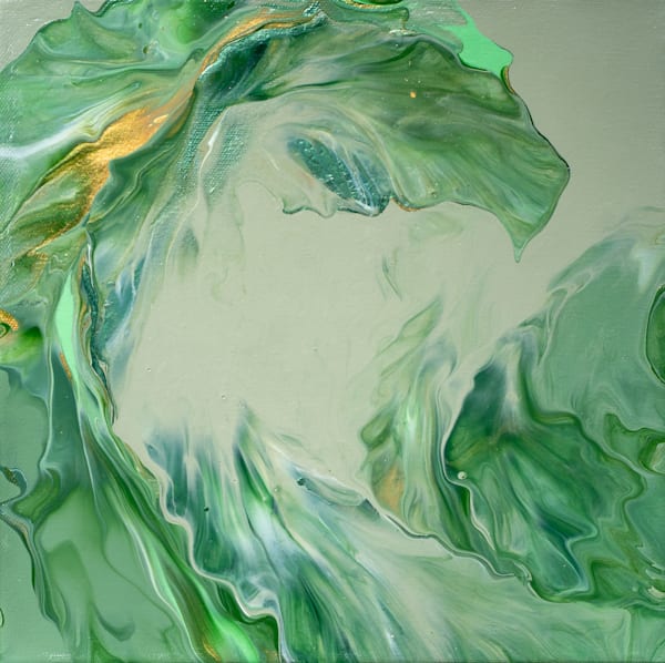 Emerald Wave Art | Marina Pearson Art