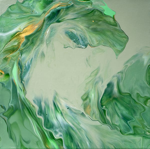 Original   Emerald Wave Art | Marina Pearson Art