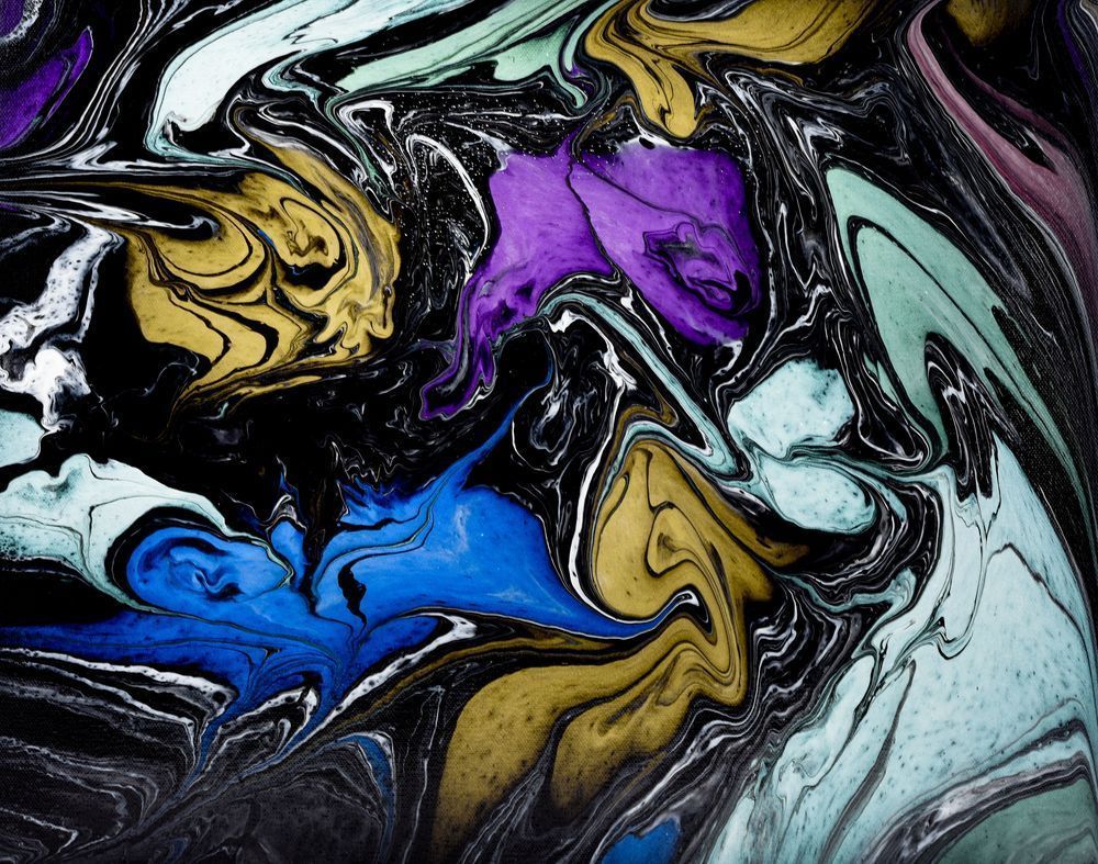 Melting Paisley Art | Marina Pearson Art