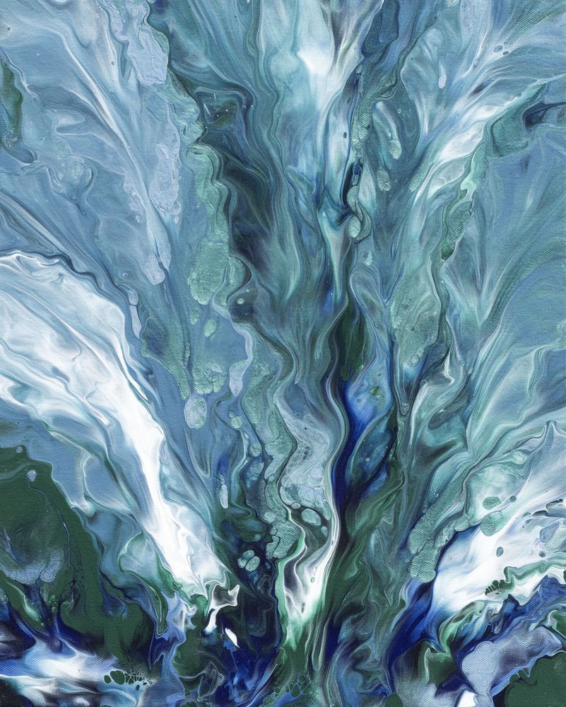 Minimal Ocean Of Oz Art | Marina Pearson Art