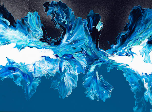 Midnight Splash Art | Marina Pearson Art