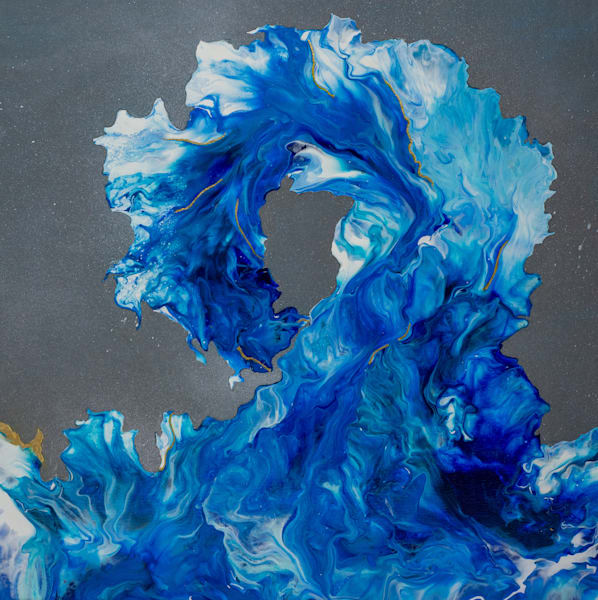 Original   Regal Wave Art | Marina Pearson Art
