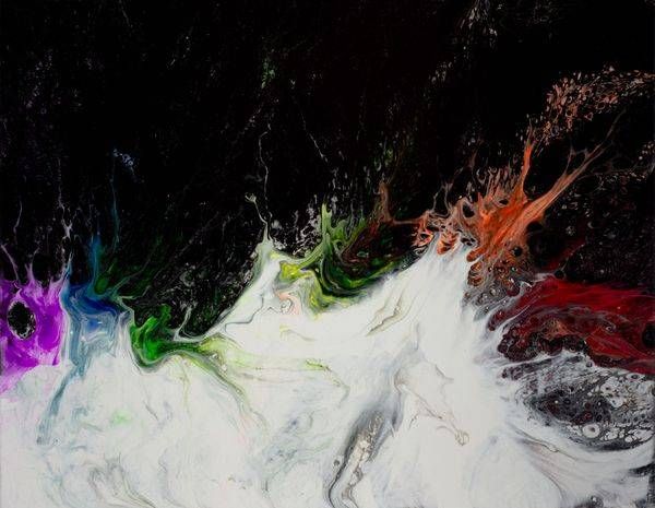 Rainbow Rapids Art | Marina Pearson Art