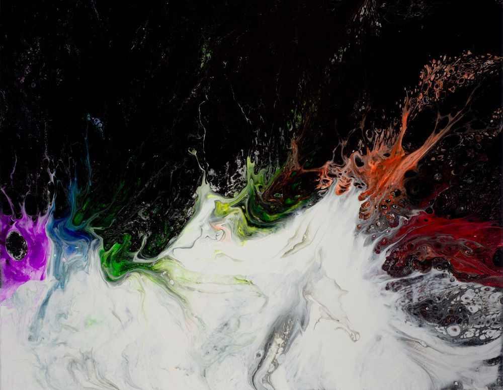 Rainbow Rapids Art | Marina Pearson Art