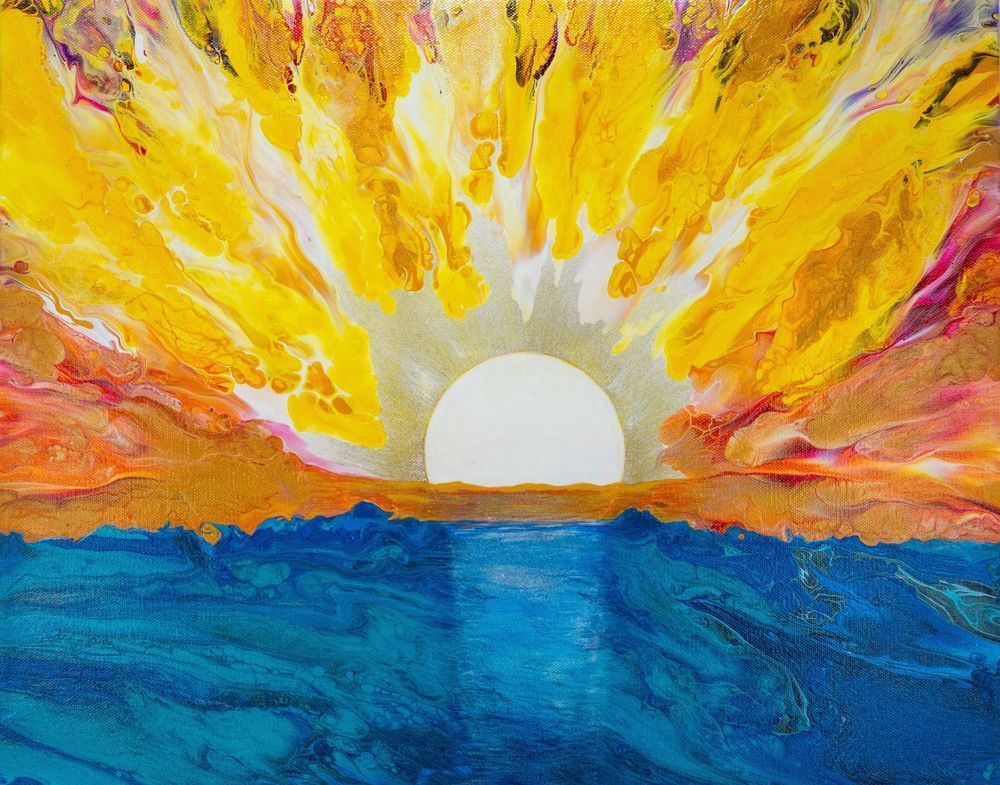 Sunset Art | Marina Pearson Art
