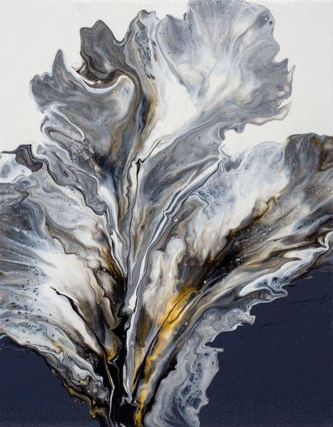 Silver Bloom Art | Marina Pearson Art