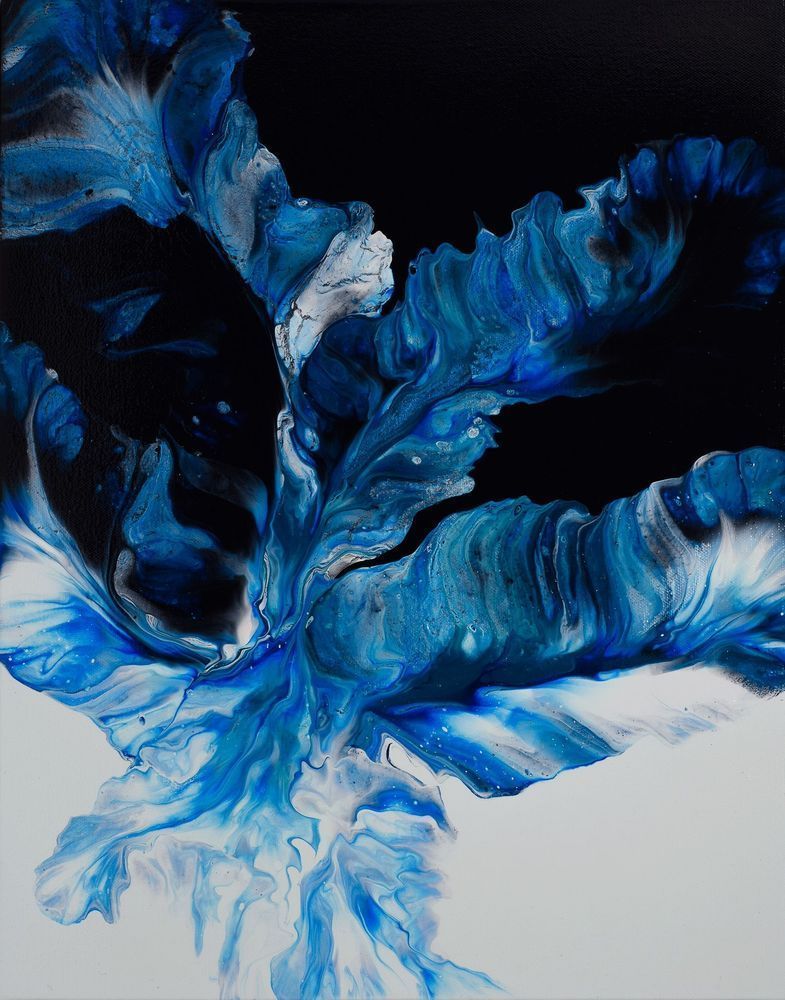 Why So Blue Art | Marina Pearson Art