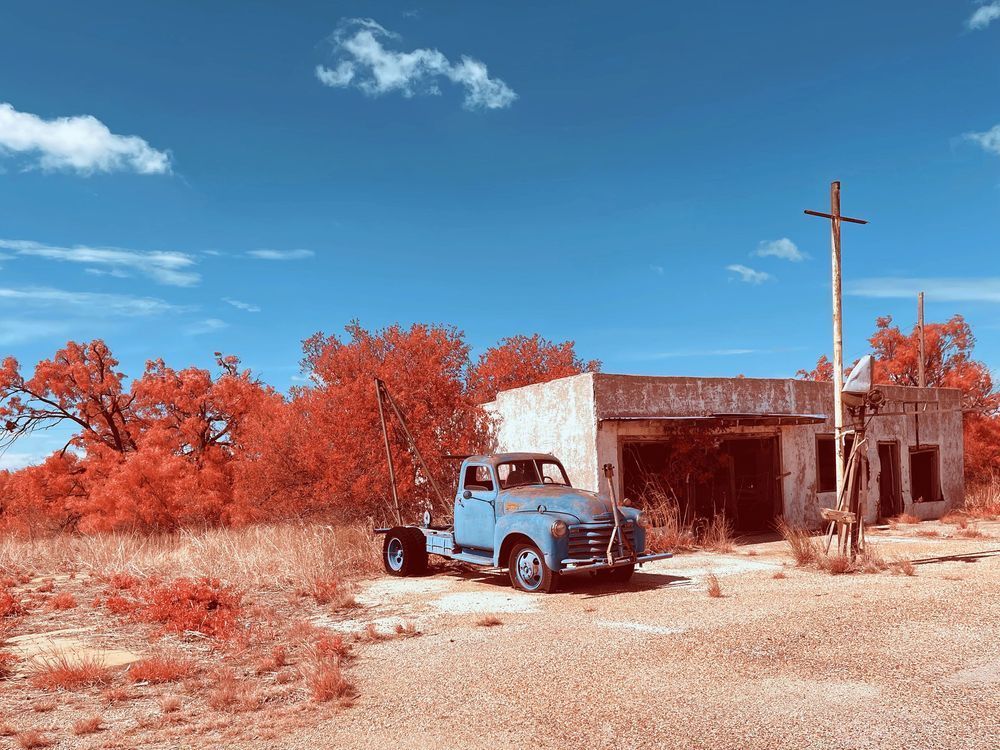 Blue Truck Art | Evynne Caffey Studio