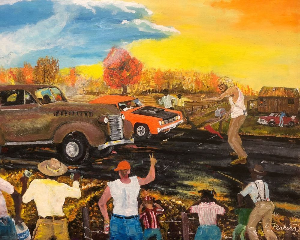 Bragging Rights For Simpson County 1974 Henry Lee Vs Jake Art | Rabbit Road Art Studio