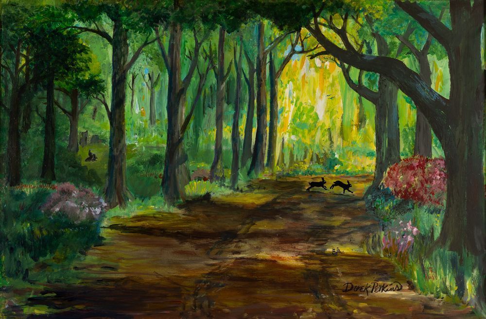 Rabbit Road Logo Art | Rabbit Road Art Studio