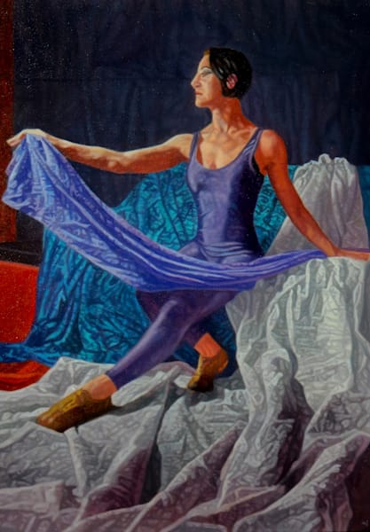 Blue Dancer 1 Art | Mark Jacobson Art