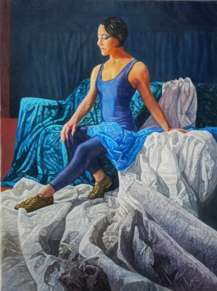 Blue Dancer 2 Art | Mark Jacobson Art