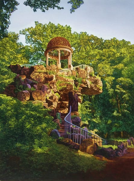 Gazebo In Summer Art | Mark Jacobson Art