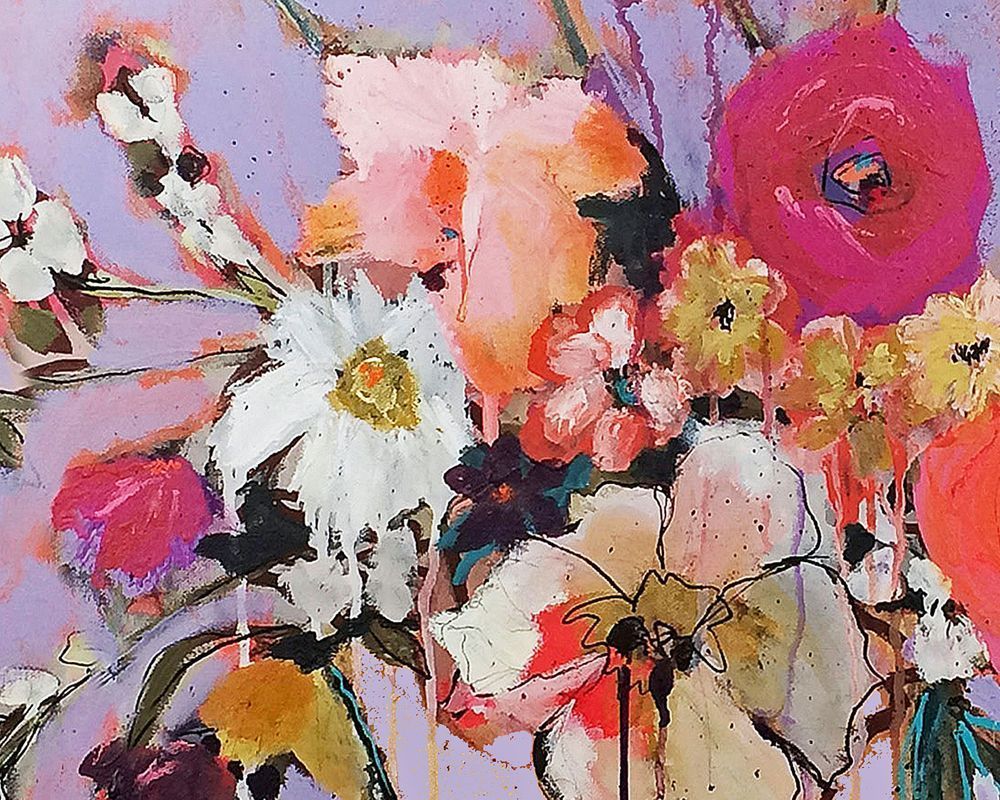 Luscious Lavender Crop Print Copy Art | Terry Scopes Art