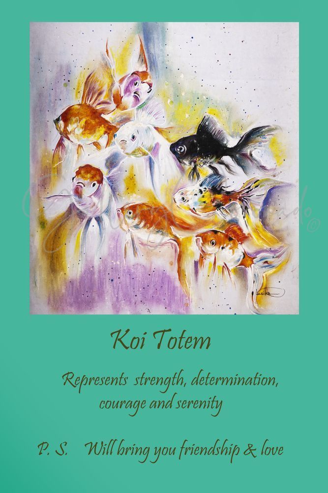 Totem P Koi Art | GalleryCoronado