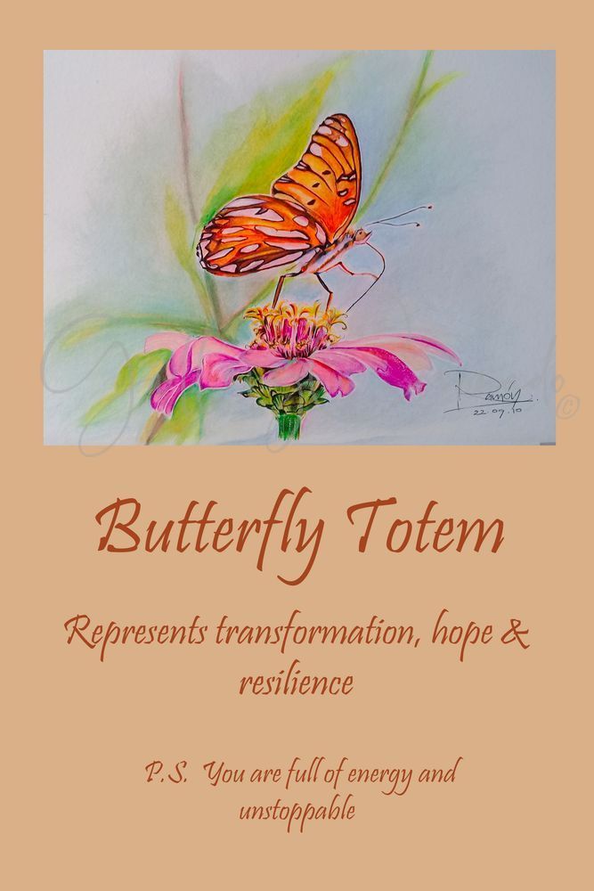Totem P Butterfly Art | GalleryCoronado