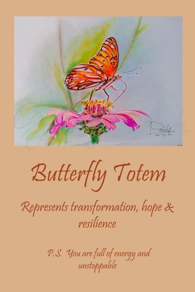 Totem P Butterfly Art | GalleryCoronado