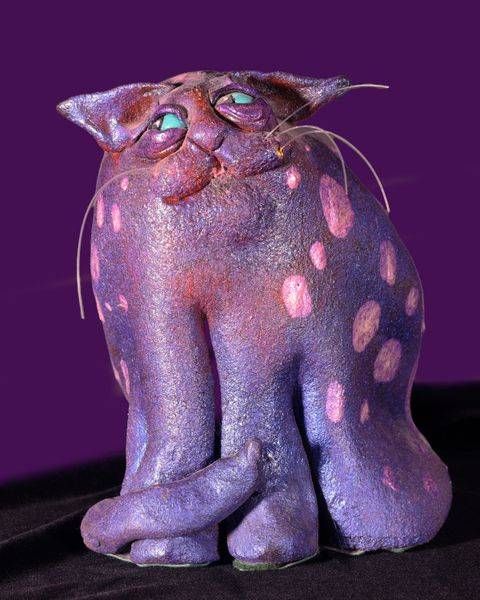 Purple Cat Art | GalleryCoronado
