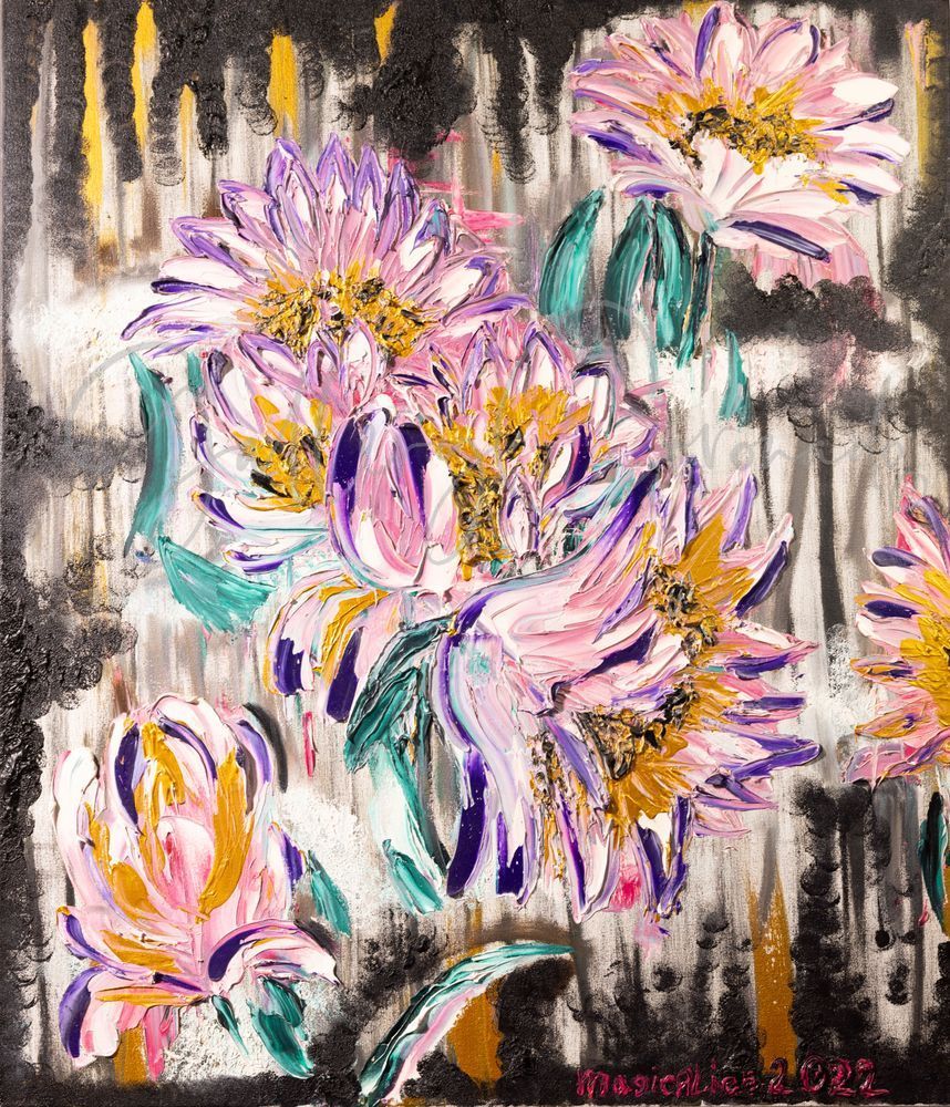 Flowers In The Mist P Art | GalleryCoronado