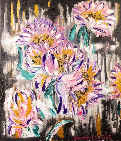 Flowers In The Mist P Art | GalleryCoronado