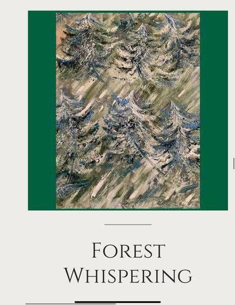 "Whispering Forest" an original oil painting by Magic Alice
