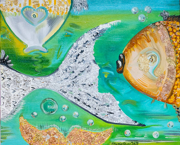 Spiritually healing oil paintings