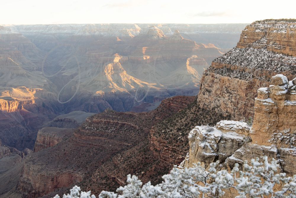 Grand Canyon Snow Art | GalleryCoronado
